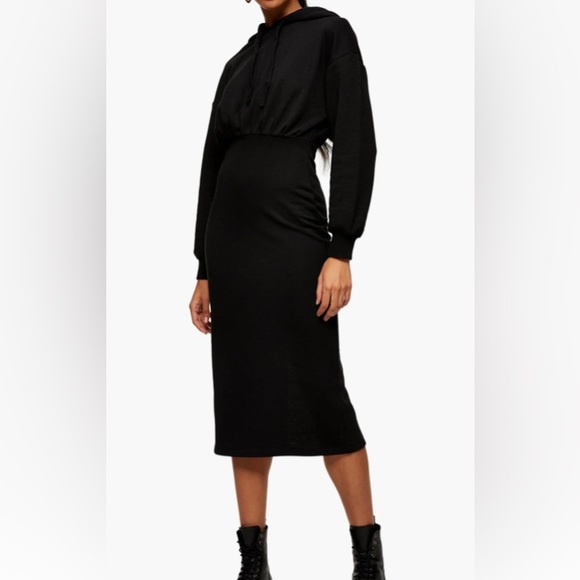 Topshop Dresses & Skirts - Topshop pullover hoodie dress